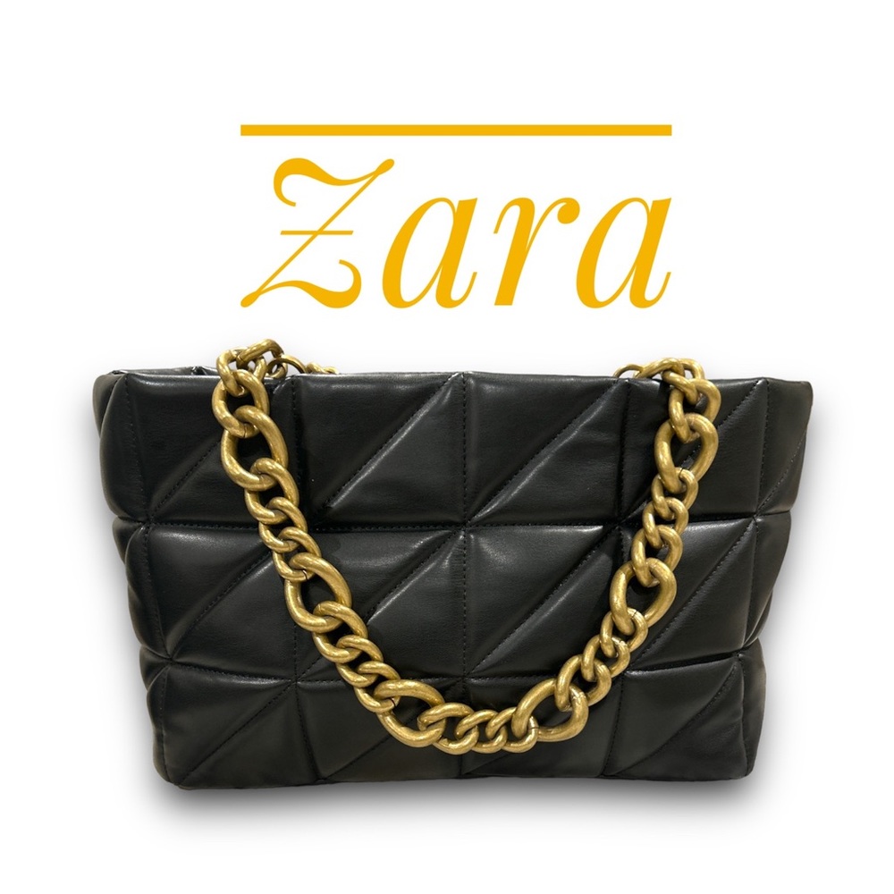 NWOT ZARA Quilted Chain handbag